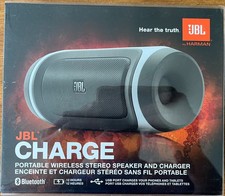 JBL Charge Portable Wireless Stereo Speaker Charger Harman Original Box picture