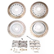 For Maserati Ghibli S , Sq4 , Q4 2014 2015 2016 Front Rear Brake Pads Rotors picture
