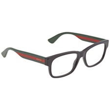 Gucci Demo Rectangular Men's Eyeglasses GG0343O 007 57 GG0343O 007 57 picture
