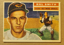 Topps 1956 Topps - Hal Smith Baltimore Orioles #62 White Back  picture