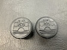 AirCooled Type 1 Jack Hole Plugs  W/ Logo picture