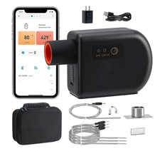 Controlador inteligente para ahumador y parrilla con WiFi, Bluetooth, 4 sondas, picture