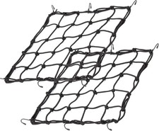 2Pack15.7 x15.7 Cargo Net, Made of Rubber Heavy Duty Bungee Net Stretches to 31. picture