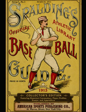Spalding's Official Base Ball Guide for 1913 picture