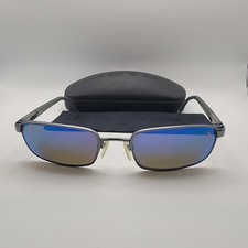 Revo 3005 084-S/62 Sunglasses Men 54mm Gunmetal Blue Water Polarized Italy Metal picture