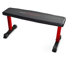 CAP Strength Flat Utility Weight Bench (600 lb Weight Capacity), Red picture