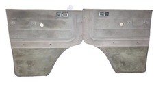 **1991 Chevy Van G10 G20 Beauville GMC Vandura Cloth l/R Door Panel SET L424 picture