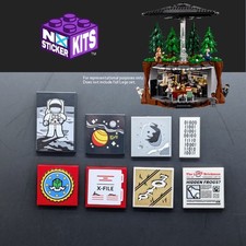 NO-STICKER KIT for Lego The X-Files (#21369) picture