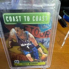 topps 2002-03 Topps Chrome Coast to Coast Insert Tracy McGrady magic #CC1 picture