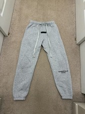 Essentials Fear of God Gray Fleece Jogger Sweatpants Men's Small U.S  picture