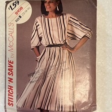 Vintage Mccall’s Pattern, 9108 Stitch And Save Dress picture