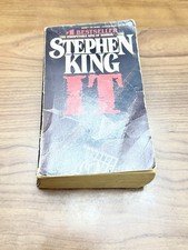 IT Stephen King Paperback Book 1st Signet True 1st Printing September 1987 picture