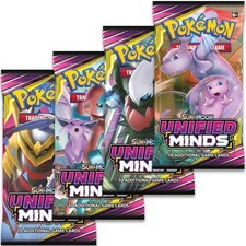 Pokemon x1 Unified Minds Booster Pack Random Artwork SEALED NEW picture