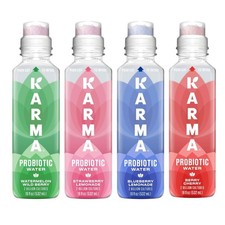 Karma Water Variety Pack – 4‑Flavor Sampler or 12‑Bottle Pack – Probiotic Drinks picture