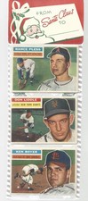 1956 TOPPS Christmas RACK PACK  HOFER L APARICIO R/ GIANTS TC/K BOYER/POS MANTLE picture