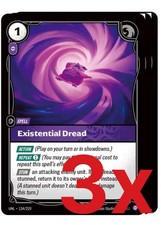 3x Existential Dread UNL Riftbound Playset NM #134/219 picture
