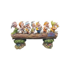 Jim Shore Disney Traditions - Homeward Bound - Seven Dwarfs on Log 4005434 picture