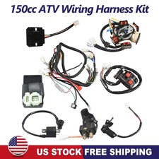 GY6 150cc ATV Go Kart WIRE HARNESS ASSEMBLY CDI Switch Electric New Part picture