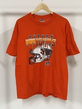 Vintage Auburn Tigers Red Oak Orange Logo T Shirt picture