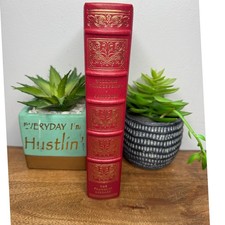 William Shakespeare Eight Comedies Franklin Library 1978 Red Gold Leather Bound picture