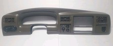 1999-2005 FORD EXCURSION DASH INSTRUMENT CLUSTER RADIO BEZEL TRIM VENT OEM BROWN picture