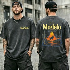 Cerveza Modelo UFO Bull Desert Vintage Distressed Unisex T-shirt picture