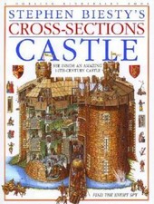 Stephen Biesty's Cross-Sections Castle - Hardcover By Richard Platt - GOOD picture