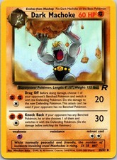 Pokémon TCG Dark Machoke 40/82 picture