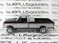2024 Greenlight LOOSE Black & Silver 1990 FORD F250 F-250 Farm Work Pickup Truck picture
