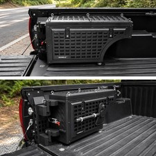 SwingCase Truck Bed Tool Box With Lock For Toyota Tacoma 2016-2023 5ft Bed-Left picture