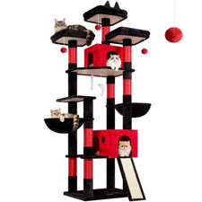 Globlazer Heavy Duty Cat Tree, 83 inch Large Cat Tree for Indoor Cats with 8 picture