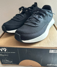NEW Allbirds Women’s Courier Size 9 Natural Black Blizzard Sneakers Shoes NIB picture