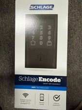 Schlage BE489WBVCEN622 Encode Smart Wifi Deadbolt Matte Black Brand New Sealed picture
