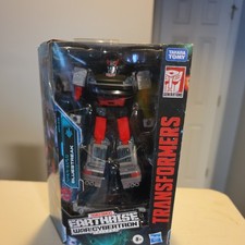 Hasbro Transformers Earthrise WFC-E32 Bluestreak Autobot Transforming Figure picture