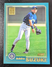 Topps 2001 Topps Ichiro Suzuki Rookie Base #726 Seattle Mariners Card picture