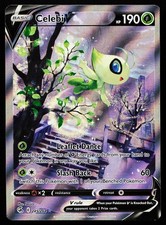 Celebi V 245/264 Holo Alternate Art Fusion Strike Pokemon Card picture