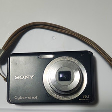 Sony Cyber-shot DSC-W180 10.1MP Compact Camera 3x Zoom SteadyShot Black picture