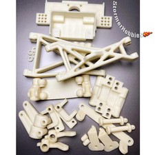 RC10T Plastic Set, 10T White.  Fits Associated 7001 7011 7014 7035 FanRC FR-002 picture