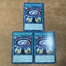 🔥 3x YUGIOH Secrets of Dark Magic LDS3-EN096 COMMON NEAR MINT PLAYSET 🔥 picture