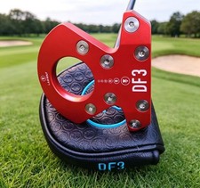 LUXURY NEW L.A.B. Golf DF3 Putter RED Mallet Right Hand  35