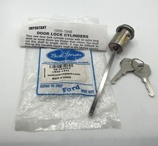 Bob Drake Door Lock Cylinder & Keys Set 1935-1941 Ford Part#48-702302 NEW picture
