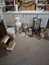 Large Lot Of Hombrew Equipment  Elmost Everything You Will Need To Brew Your Own picture