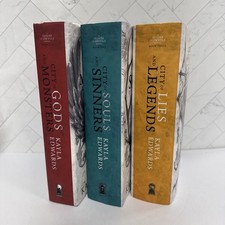 City of Gods and Monsters House of Devils Series 1-3 by Kayla Edwards Hardcover picture