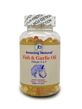 Amazing Natural Fish & Garlic Oil 1000 mg 200 Softgels picture