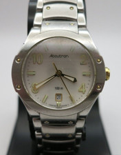 Bulova Accutron Breckenridge Ladies Swiss Quartz Watch - 28M09 - New Battery picture