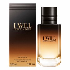 I WILL by Giorgio Armani Eau de Parfum EDP Men 60ml 2oz / Brand New SEALED picture