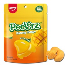 New AMOS Peelerz peelers Gummy Mango Peelable Fruit TikTok Candy 6oz Sweet picture