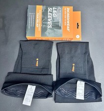 Incrediwear Leg Sleeve Pair Large Black Compression Sleeve - Used Good Condi picture