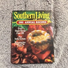 Southern Living 1991 Annual Recipes, Illustrated Hardcover, Oxmoor House.  picture