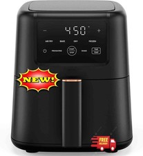 Freidora de aire compacta de 3.5 litros - Diseño delgado ideal para cocinas pequ picture